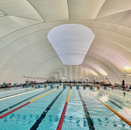 La piscine couverte olympique de 50 m