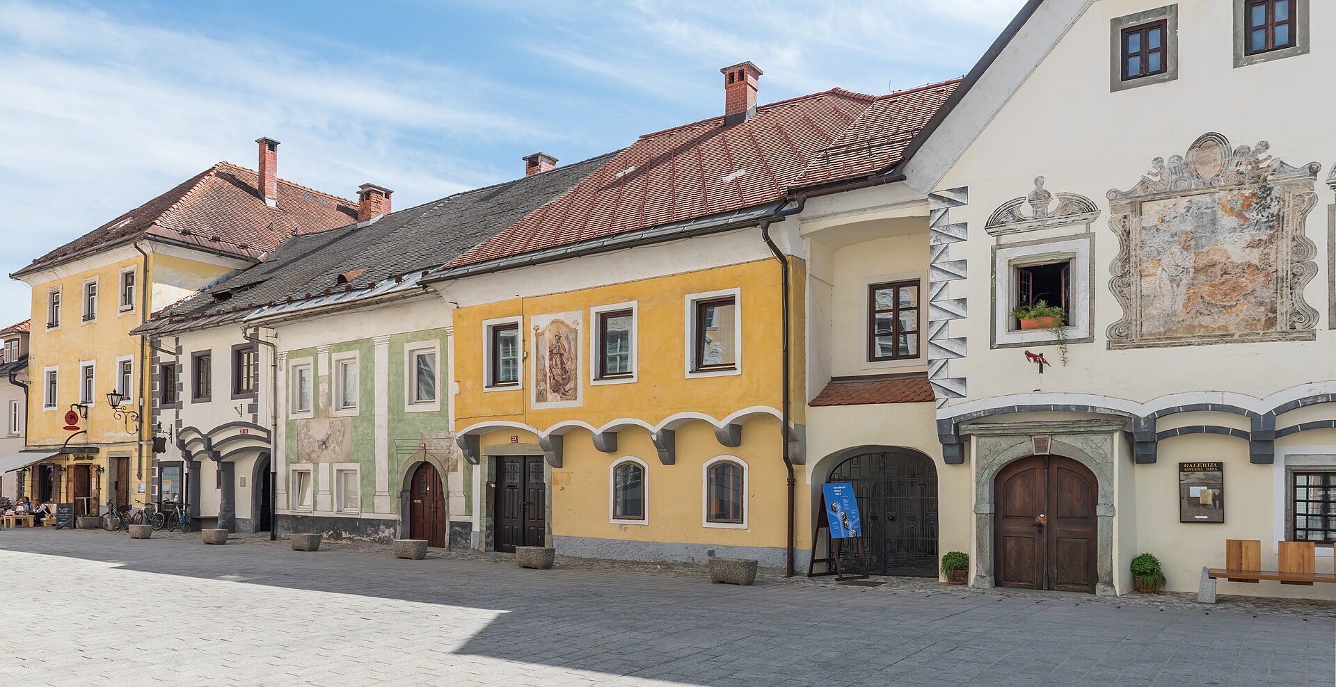 La vieille ville de Radovljica